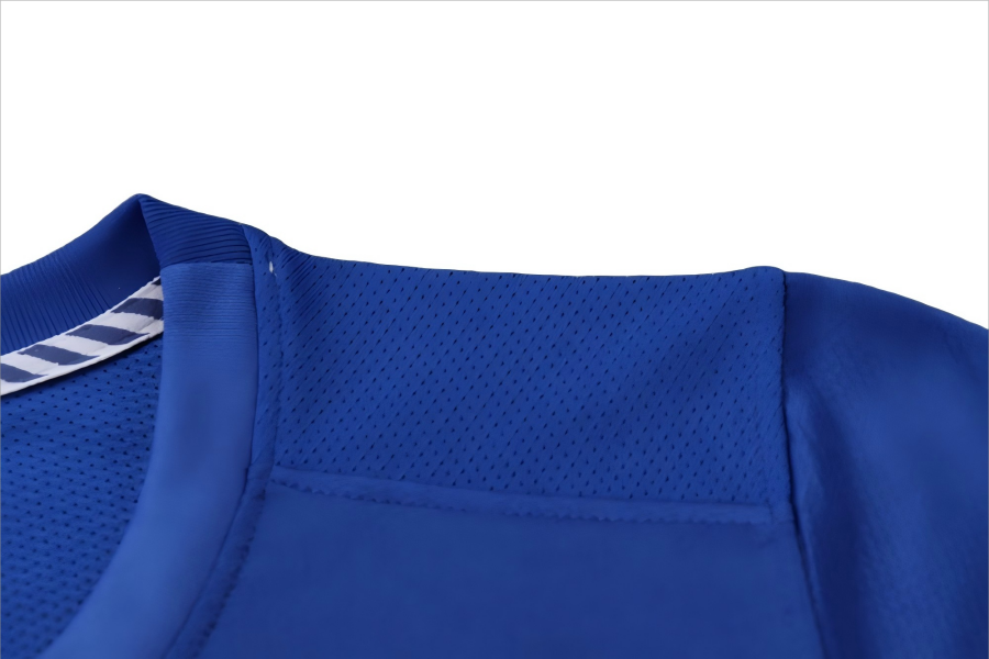 07-08 Manchester United Blue Kids' Football Jersey - Quick-Drying Sports Shirt, Youth Version