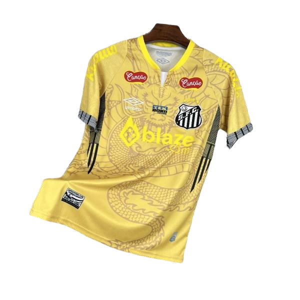 25-26桑托斯球谜版足球球衣 速干运动衣