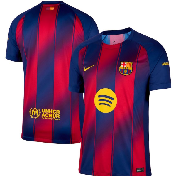 25-26Barcelona 主场衬衫 速干足球球衣