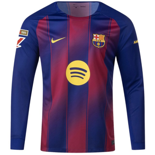 BARCELONA HOME MATCH JERSEY 2025 - 2026