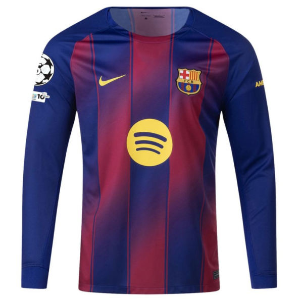 BARCELONA HOME MATCH JERSEY 2025 - 2026