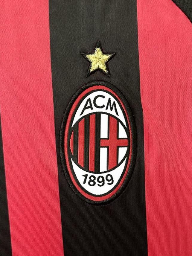 06-07AC米兰 速干运动衣 足球球衣