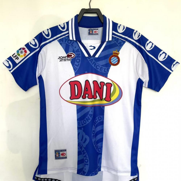 RCD Espanyol 1999-00 Home Retro Jersey