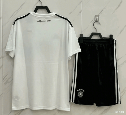 18-19 白色套装足球运动服