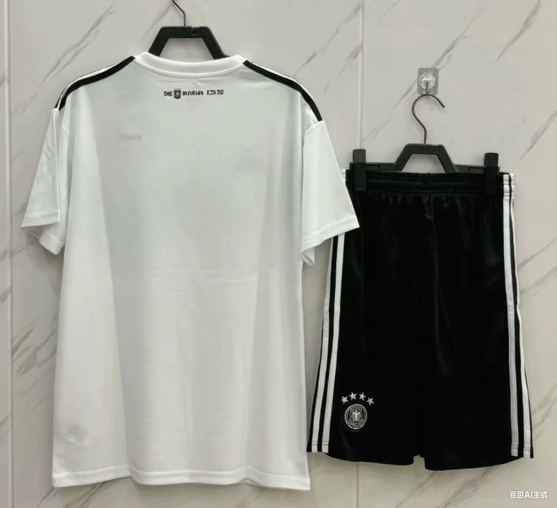 18-19 白色套装足球运动服