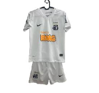 12-13Santos FC Kids' Black Football Kit  Dri-FIT Jersey & Shorts Set