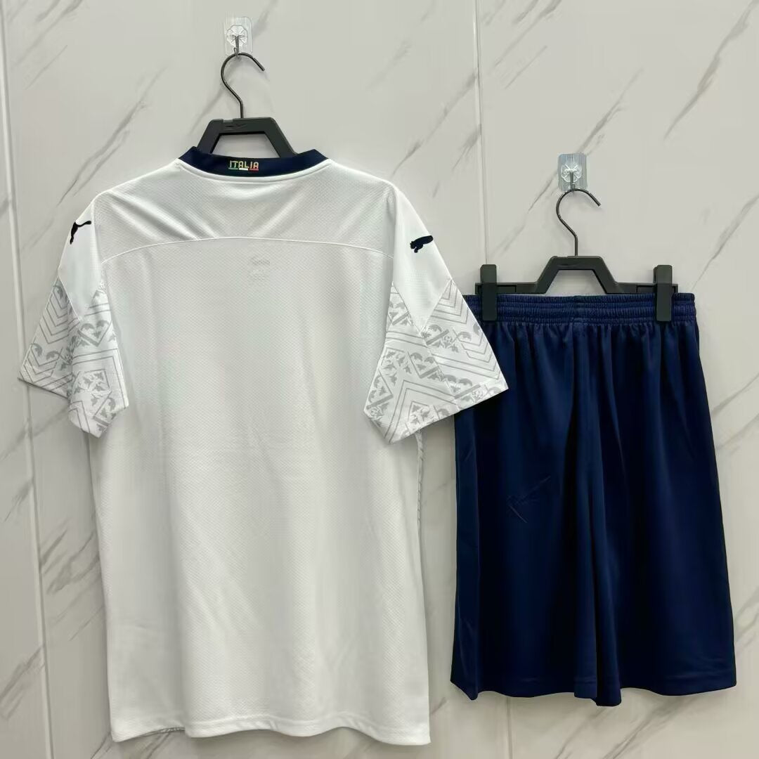 2021 白色短袖成人套装运动服球衣