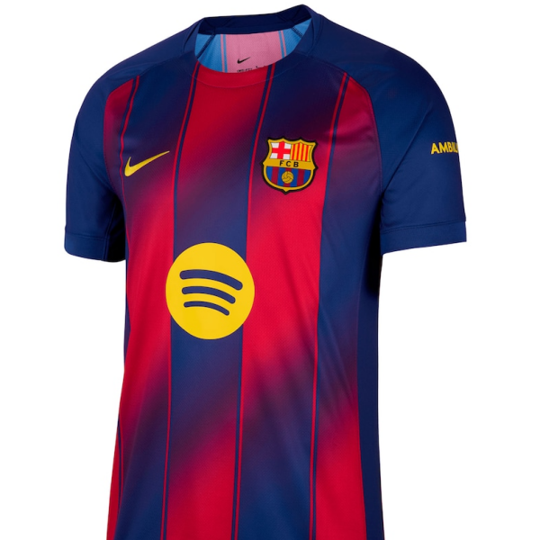 25-26Barcelona 主场衬衫 速干足球球衣