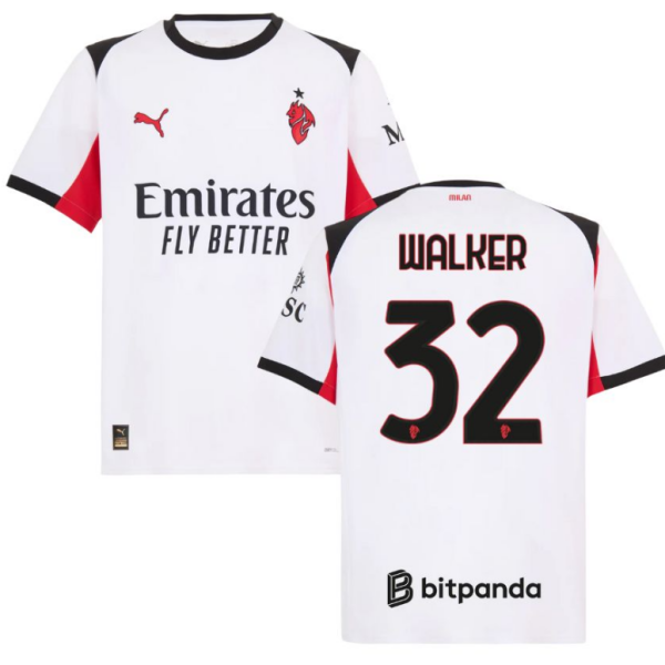AC Milan 2025-2026 Away Jersey – Walker