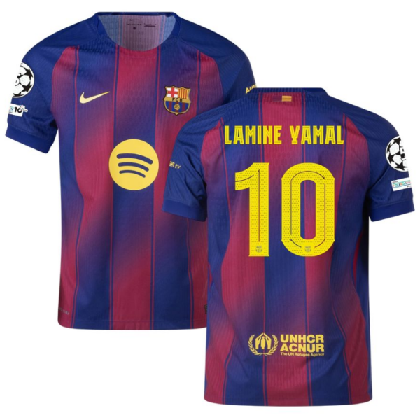 BARCELONA HOME MATCH JERSEY 2025 - 2026