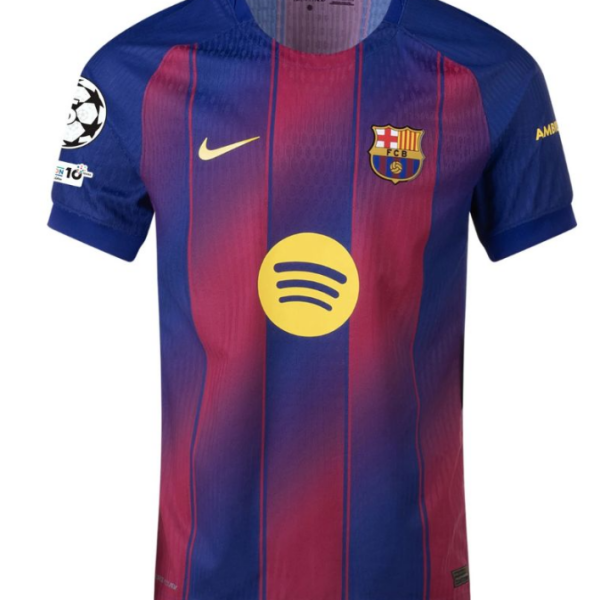 BARCELONA HOME MATCH JERSEY 2025 - 2026