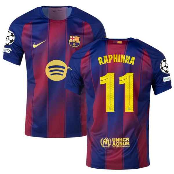 BARCELONA HOME MATCH JERSEY 2025 - 2026
