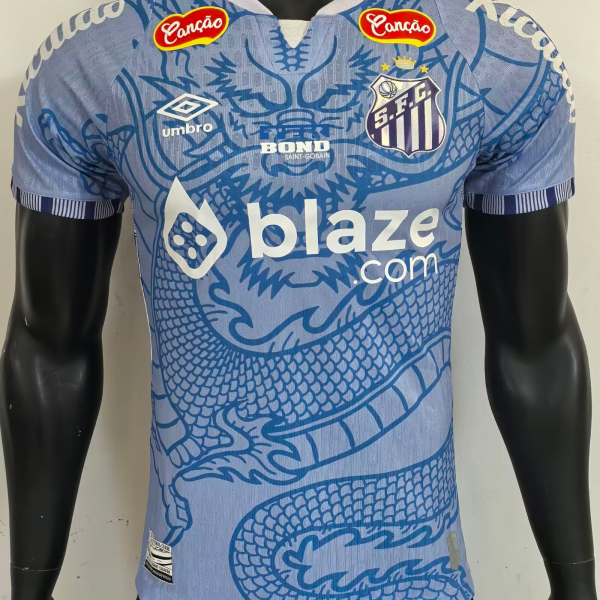 25-26Santos FC 2025/26 Pink Dragon Jersey - Neymar #11