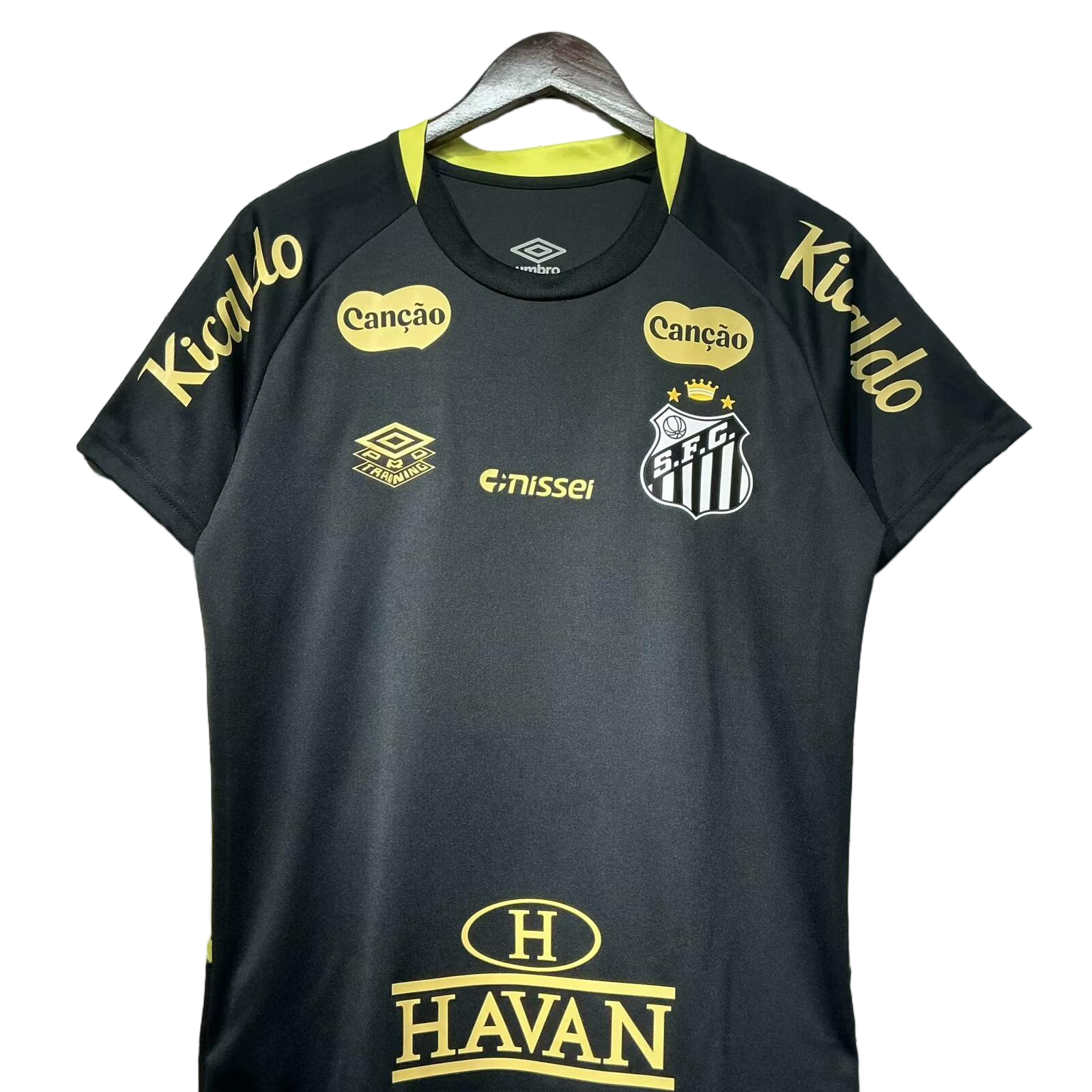 25-26 桑托斯队黑色客场球衣 内马尔 11 号 足球服球迷版 含赞助标识